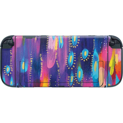 Kaleidoscope Brush Stroke by Etta Vee Nintendo Switch 2 (2025) with Joy-Con Skin
